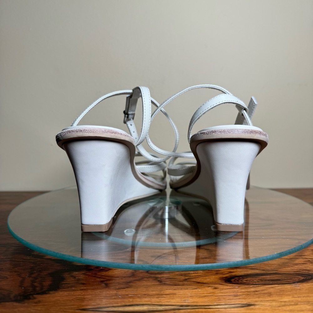 Dolce Vita Gemini Wedges - ivory leather - size 6 - Picture 9 of 16